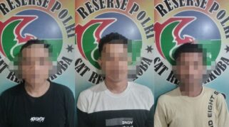Polisi Ringkus 3 Pria di Palu