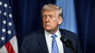 Lelucon Donald Trump